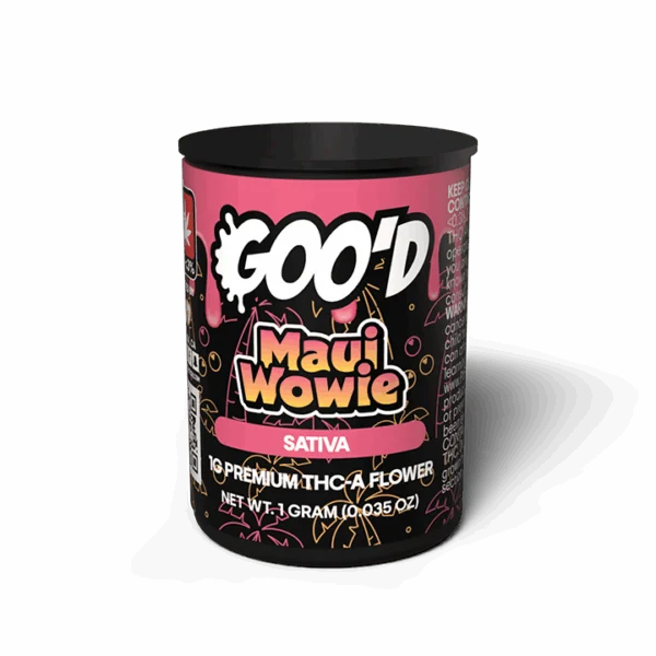 Goo'd 1g THC-A Flower - Maui Wowie