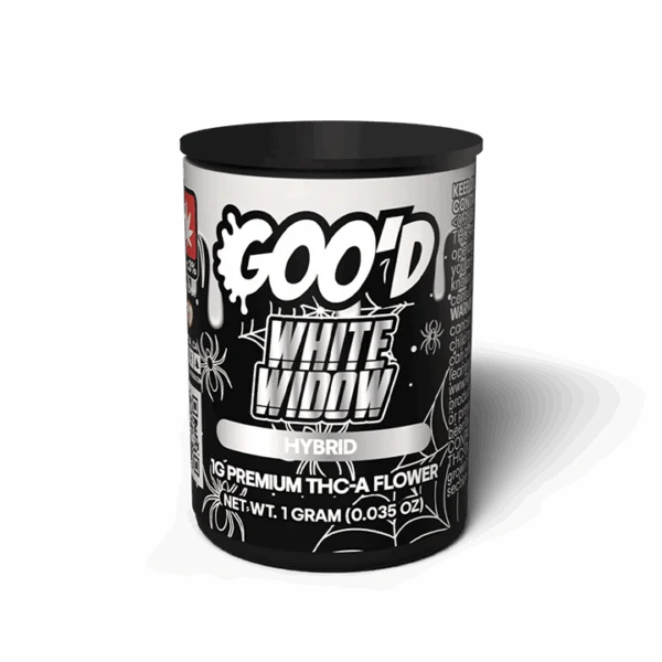Goo'd 1g THC-A Flower - White Widow