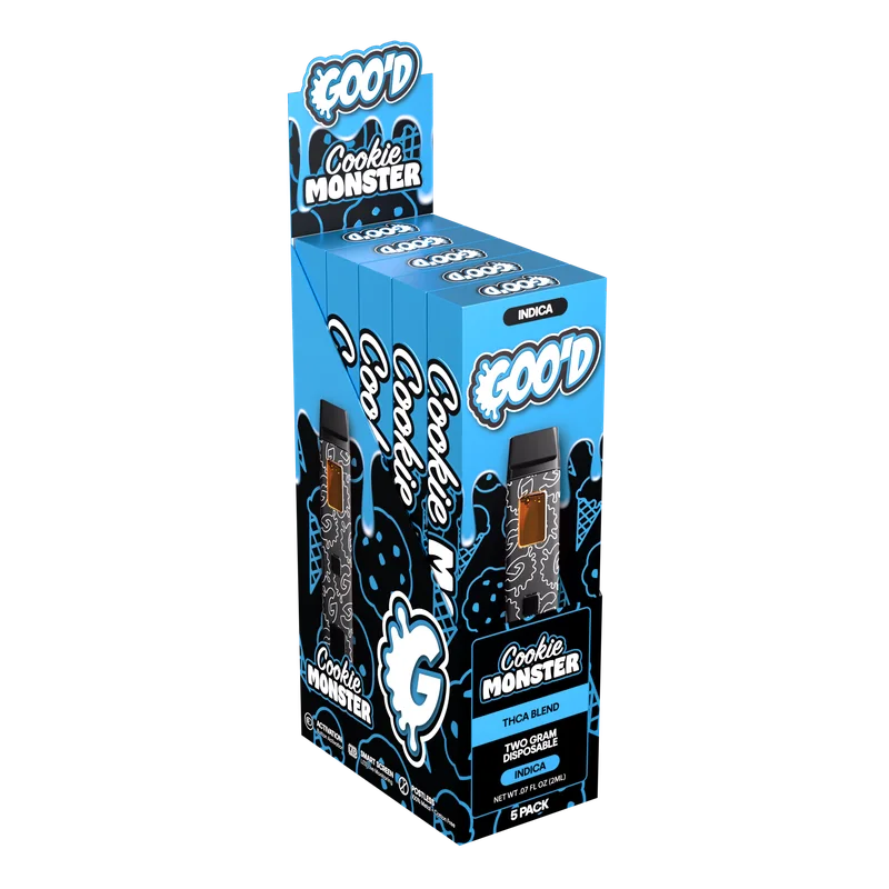 Goo'd Cookie Monster disposable vape