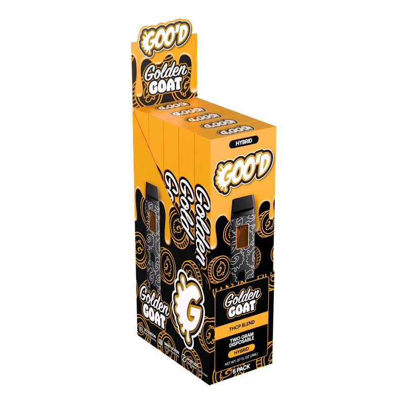 Goo'd 2g THC-P Blend Disposable - Golden Goat
