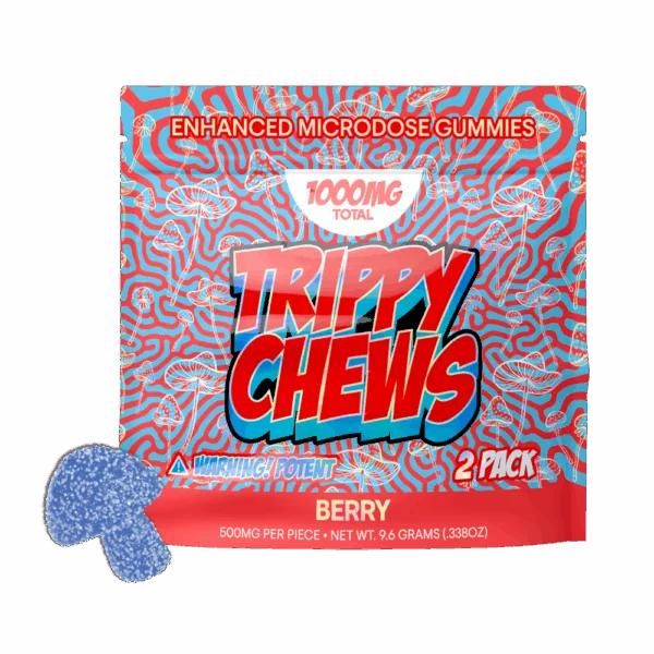 Goo'd Trippy Chews 2 Count - Berry