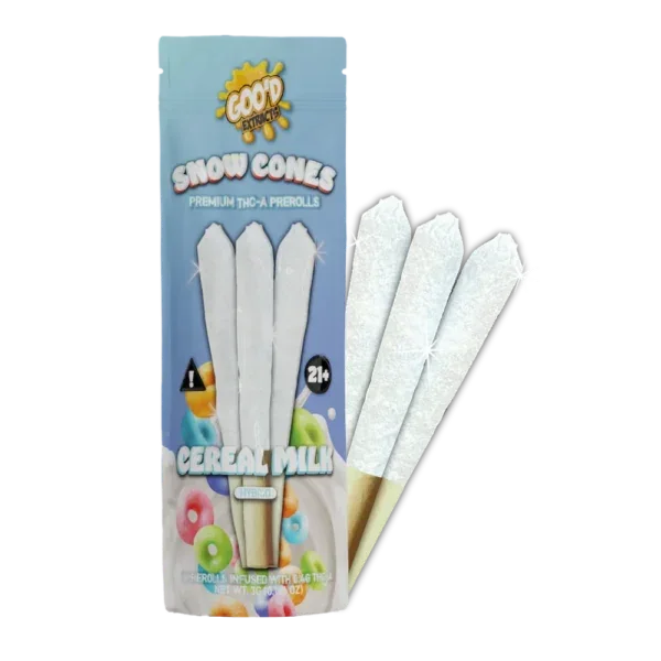 Goo'd Snow Cone Cereal Milk pre-rolls