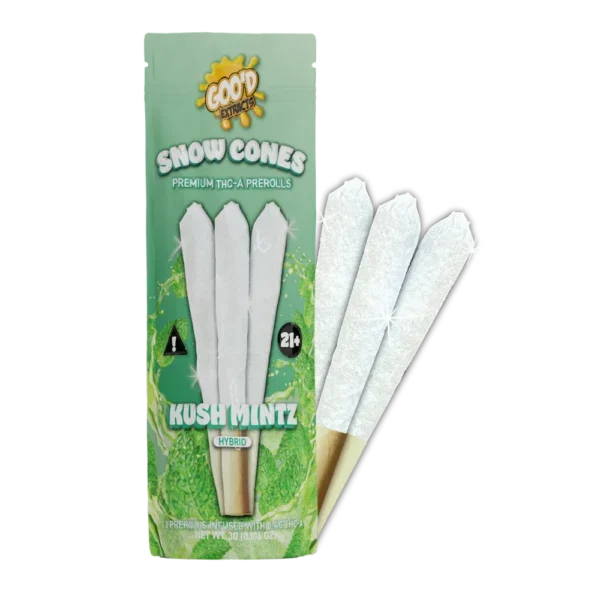 Goo'd Snow Cone Kush Mints pre-rolls