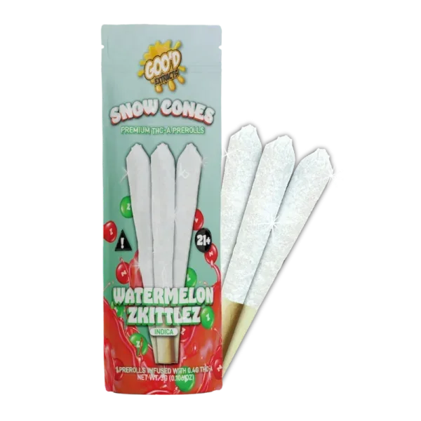 Goo'd Snow Cone Watermelon pre-rolls