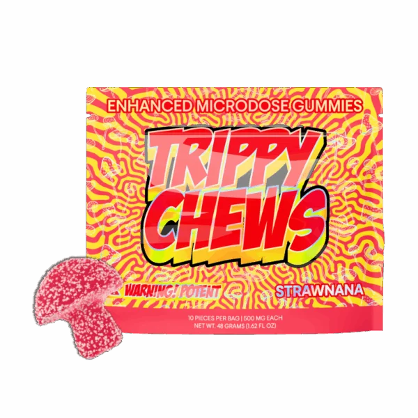 Goo'd Trippy Chews 10 Count - Strawnana