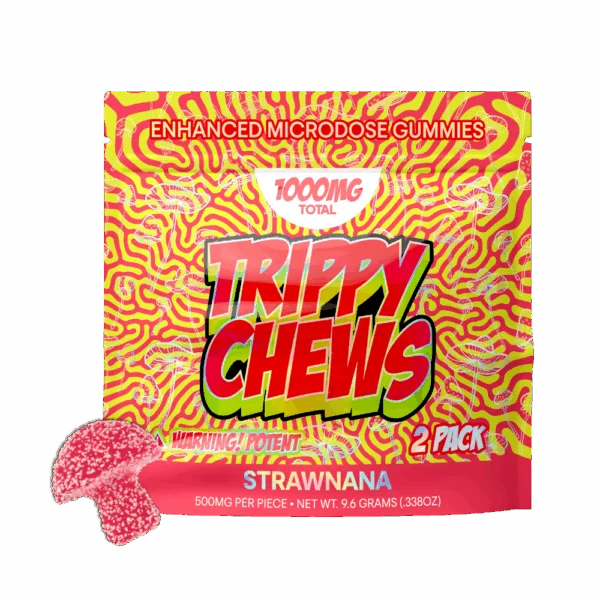 Goo'd Trippy Chews 2 Count - Strawnana
